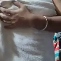 Towel Drop Desi Boobs